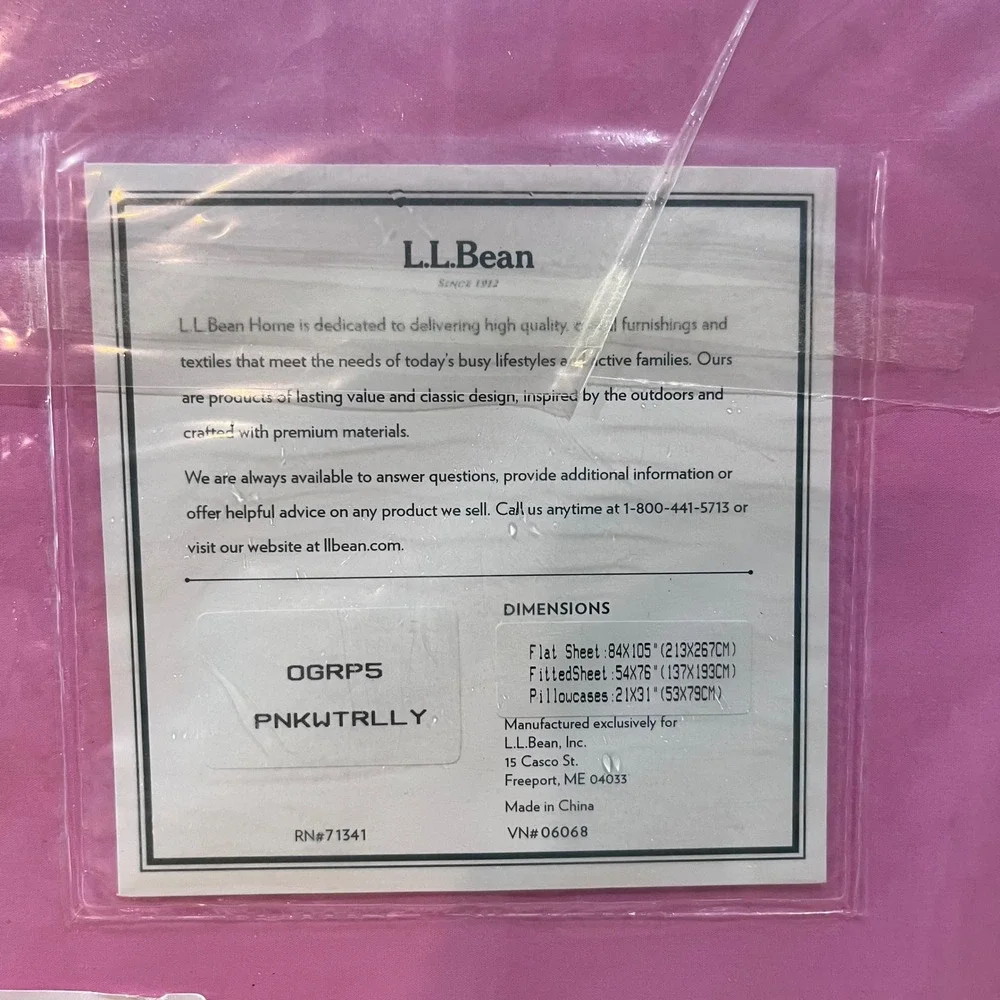 L.L. Bean ll bean